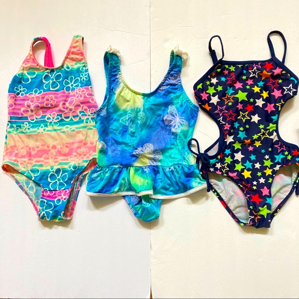 🌸Host Pick🌸 3 one piece Swimsuits Girls
